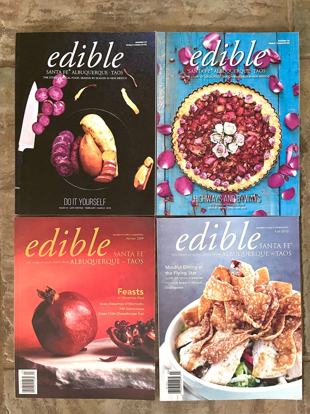 4 ‘Edible: Santa Fe Albuquerque Taos’ New Mexican Cuisine- YUM!